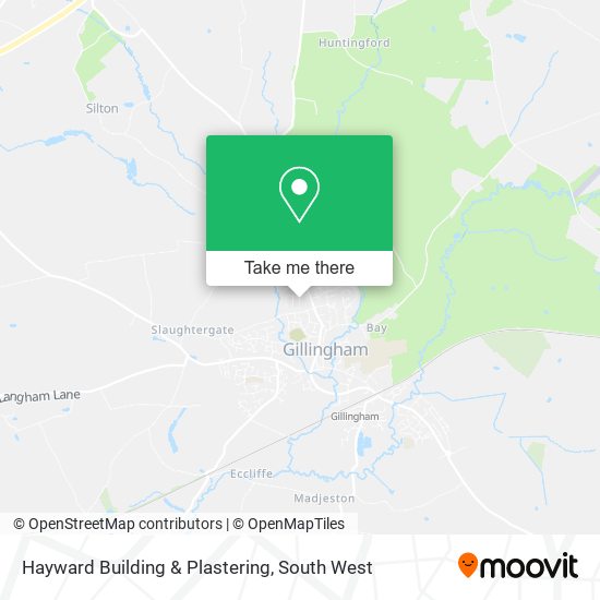 Hayward Building & Plastering map