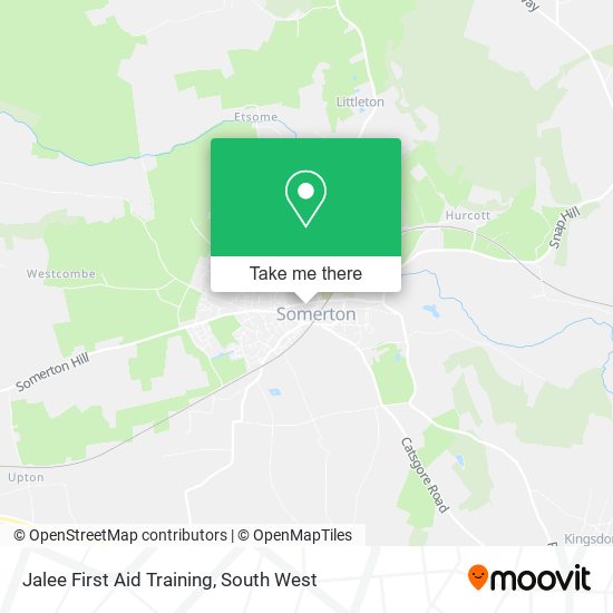 Jalee First Aid Training map