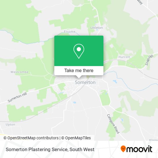 Somerton Plastering Service map