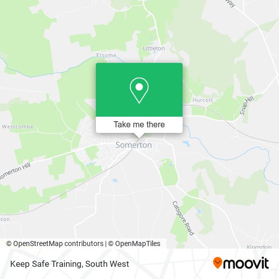 Keep Safe Training map