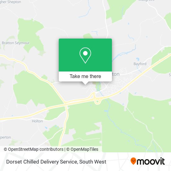 Dorset Chilled Delivery Service map