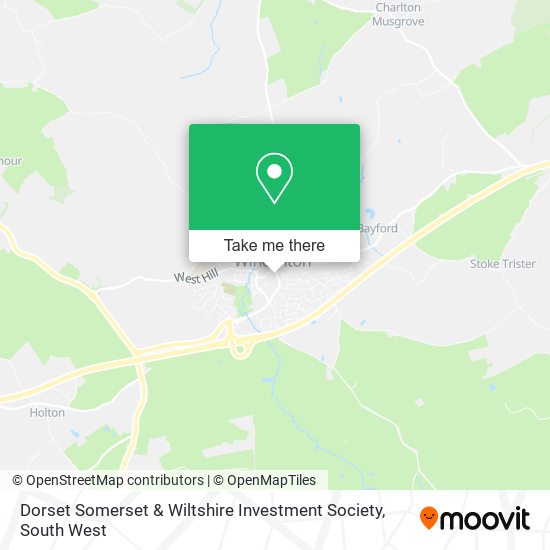 Dorset Somerset & Wiltshire Investment Society map