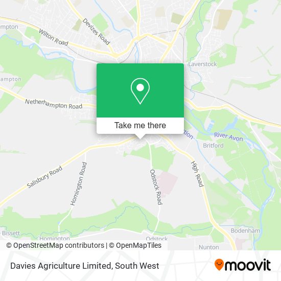 Davies Agriculture Limited map