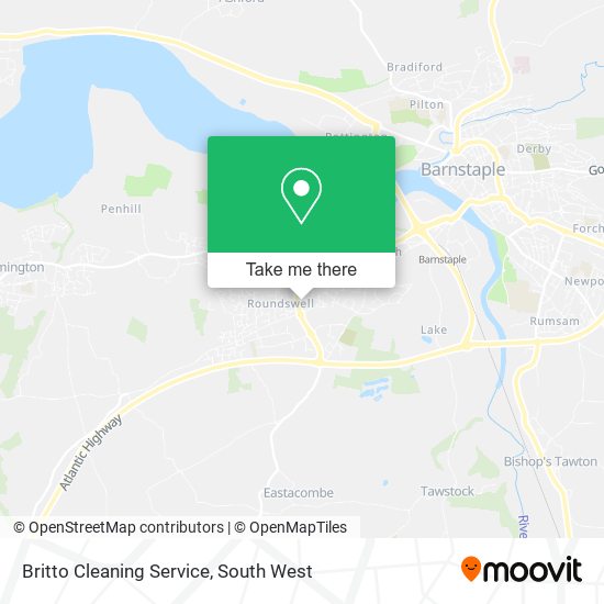 Britto Cleaning Service map