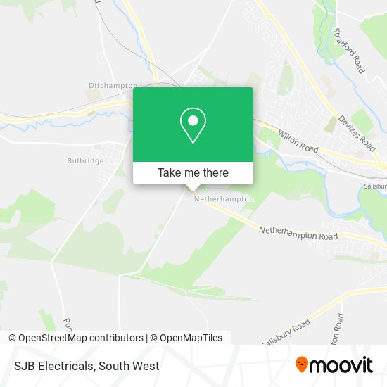 SJB Electricals map