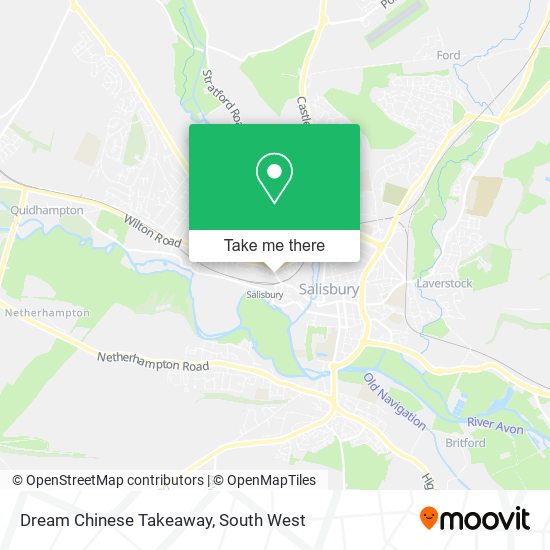 Dream Chinese Takeaway map