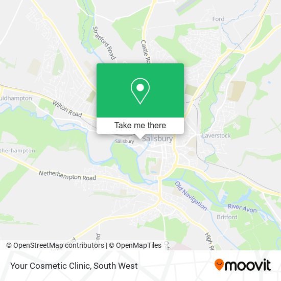 Your Cosmetic Clinic map