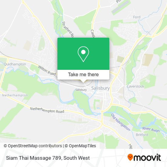 Siam Thai Massage 789 map