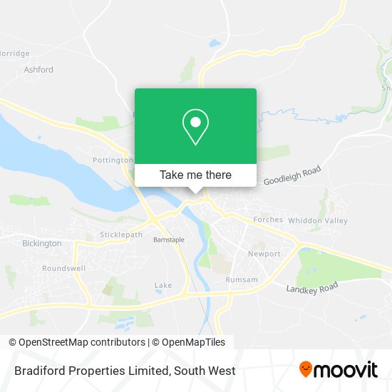 Bradiford Properties Limited map