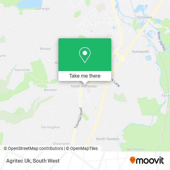 Agritec Uk map