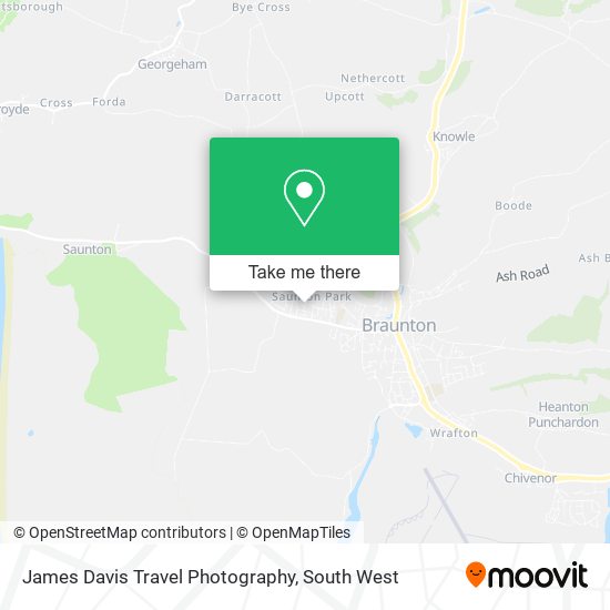 James Davis Travel Photography map