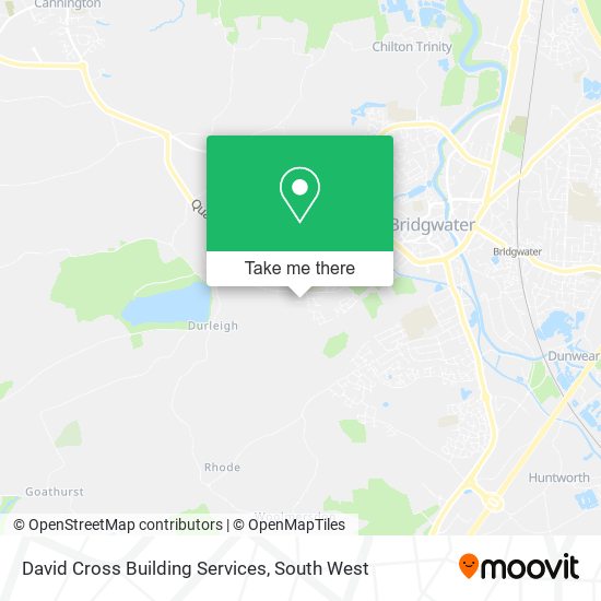 David Cross Building Services map