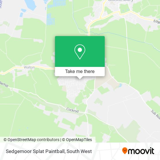 Sedgemoor Splat Paintball map