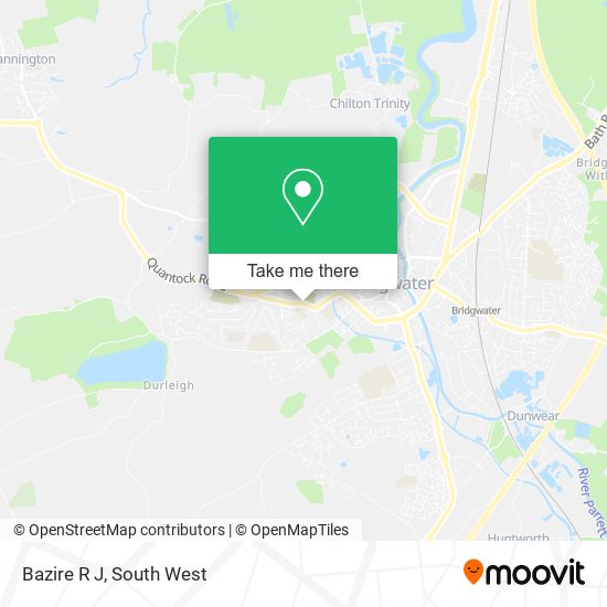 Bazire R J map