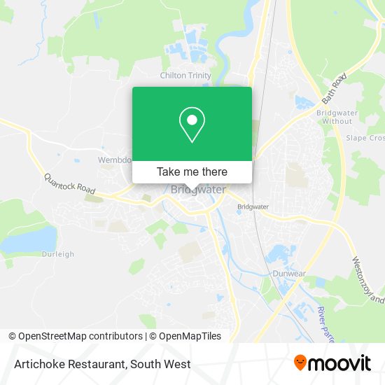 Artichoke Restaurant map