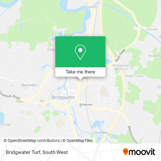 Bridgwater Turf map