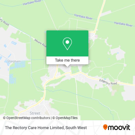 The Rectory Care Home Limited map