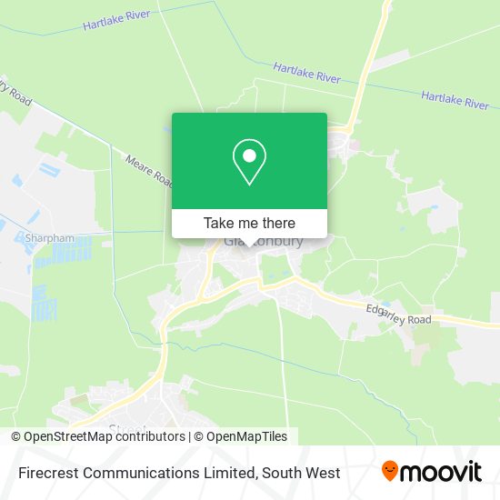 Firecrest Communications Limited map