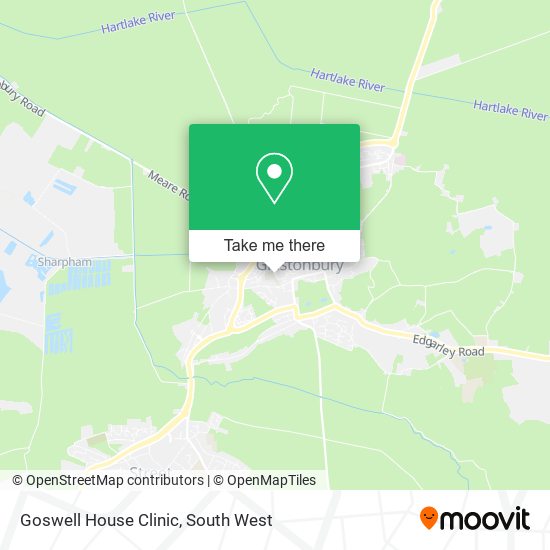 Goswell House Clinic map