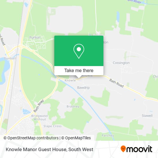 Knowle Manor Guest House map