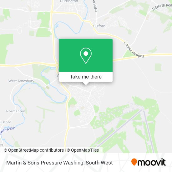 Martin & Sons Pressure Washing map