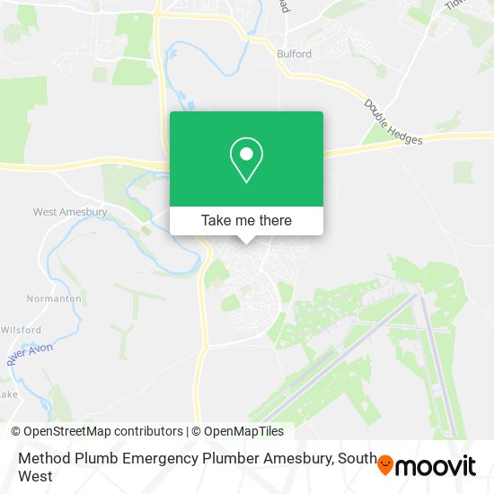 Method Plumb Emergency Plumber Amesbury map