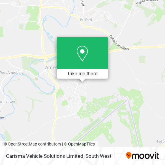 Carisma Vehicle Solutions Limited map