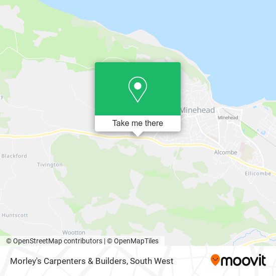 Morley's Carpenters & Builders map