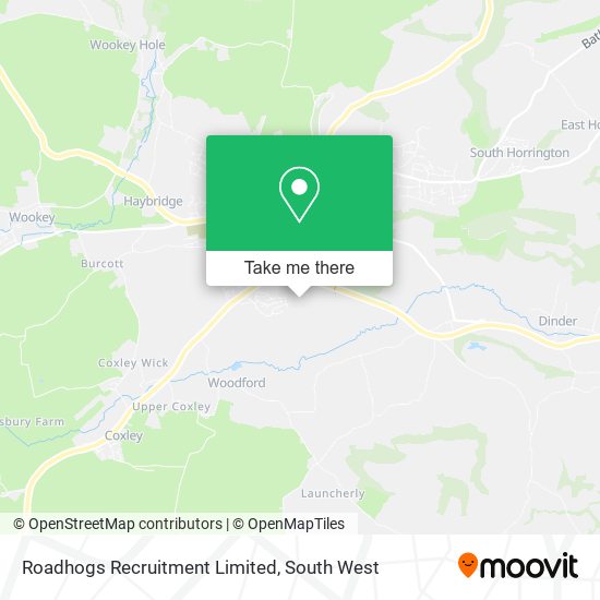 Roadhogs Recruitment Limited map