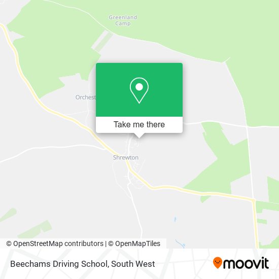 Beechams Driving School map