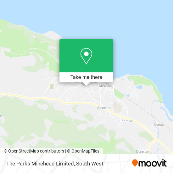 The Parks Minehead Limited map