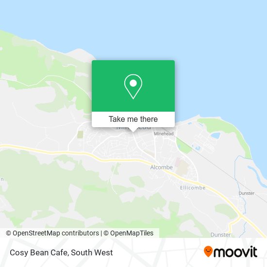 Cosy Bean Cafe map