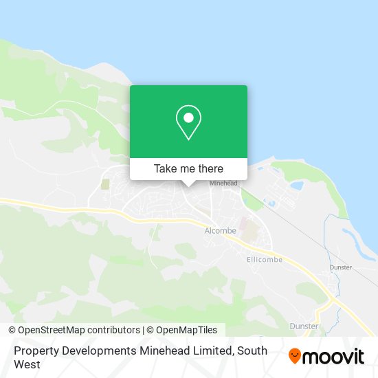 Property Developments Minehead Limited map