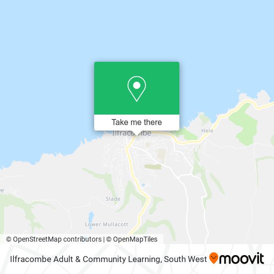 Ilfracombe Adult & Community Learning map