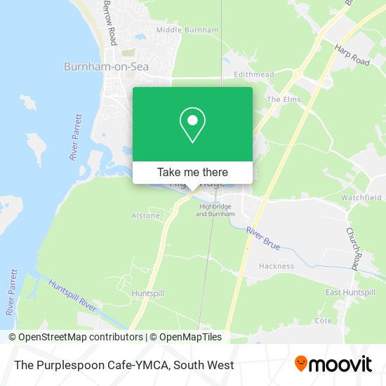The Purplespoon Cafe-YMCA map