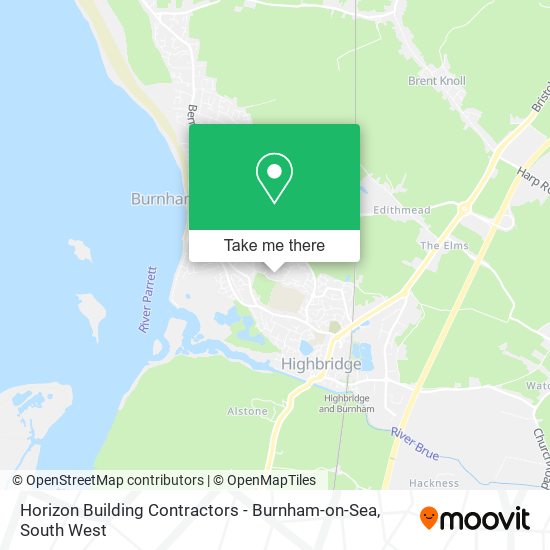 Horizon Building Contractors - Burnham-on-Sea map