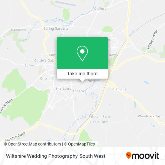 Wiltshire Wedding Photography map