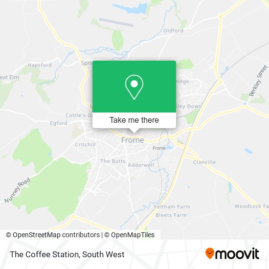 The Coffee Station map