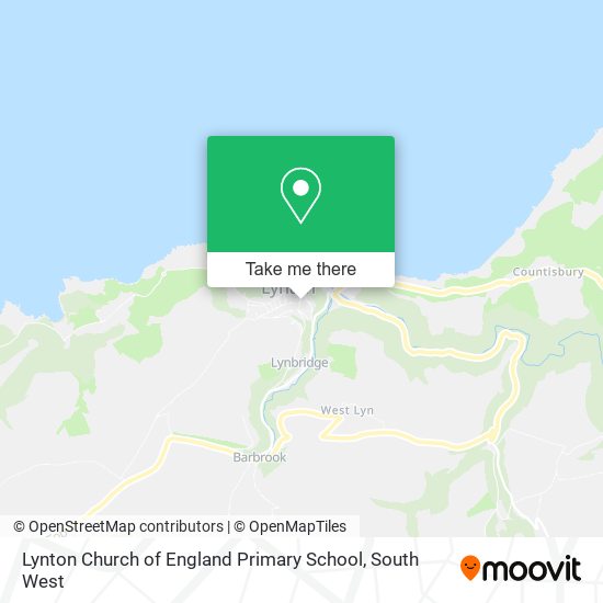 Lynton Church of England Primary School map