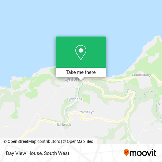 Bay View House map