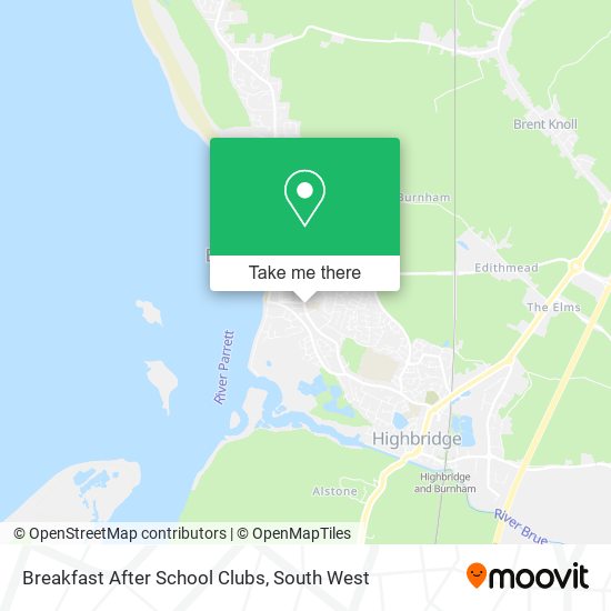 Breakfast After School Clubs map