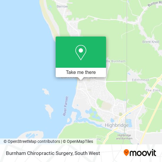 Burnham Chiropractic Surgery map