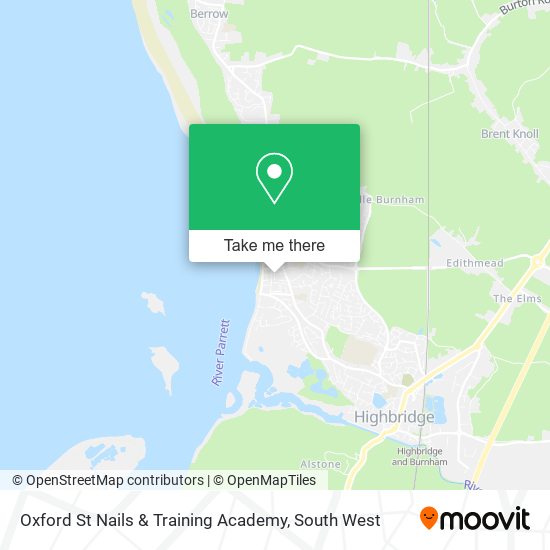 Oxford St Nails & Training Academy map