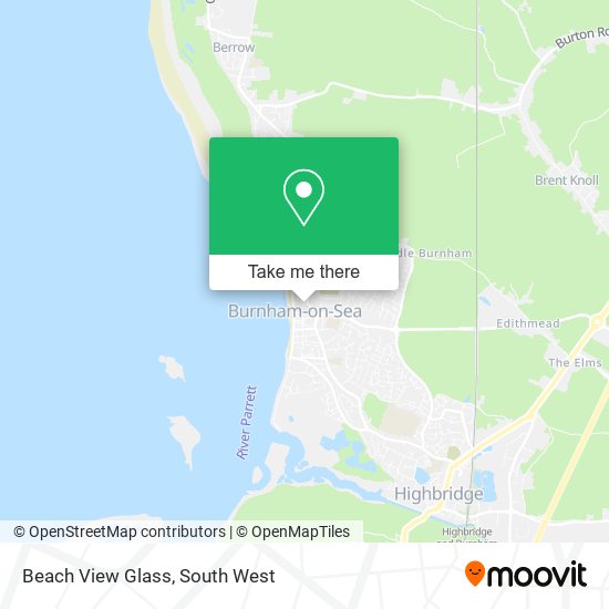 Beach View Glass map