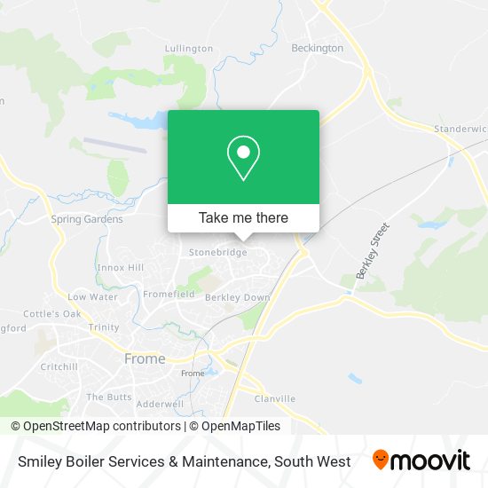 Smiley Boiler Services & Maintenance map