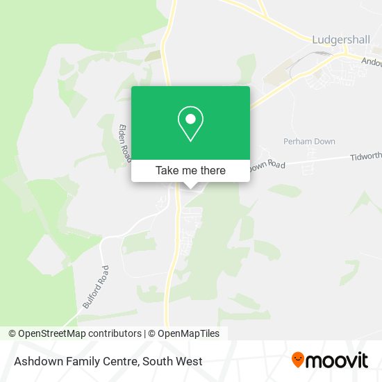 Ashdown Family Centre map