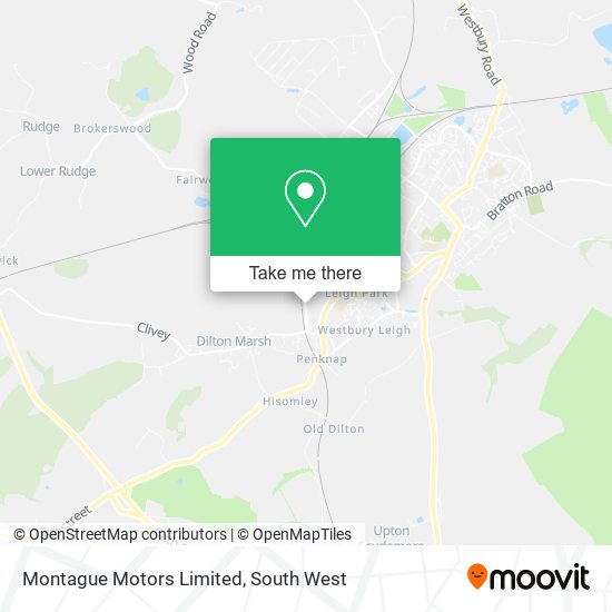 Montague Motors Limited map