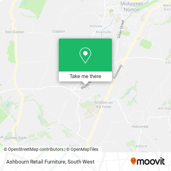 Ashbourn Retail Furniture map