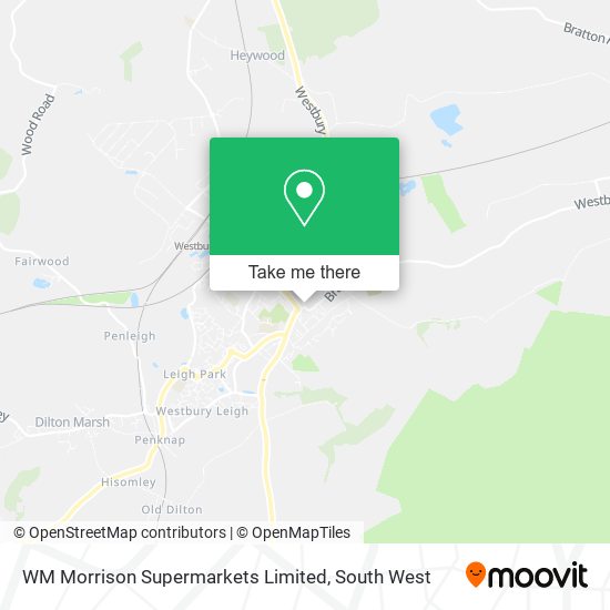 WM Morrison Supermarkets Limited map