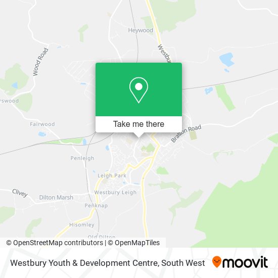 Westbury Youth & Development Centre map